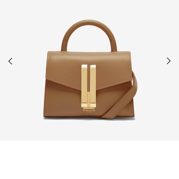 DeMellier Handbags - Demellier London, The Nano Montreal. Color: deep toffee smooth